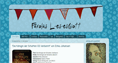 Desktop Screenshot of favolas-lesestoff.ch